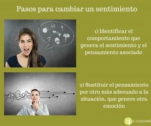 pasos para cambiar un sentimiento