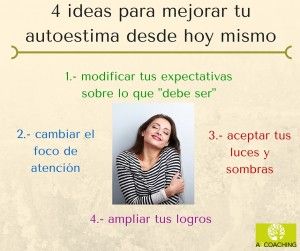 ideas para mejorar la autoestima