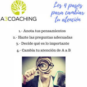 4 pasos para cambiar la atencion